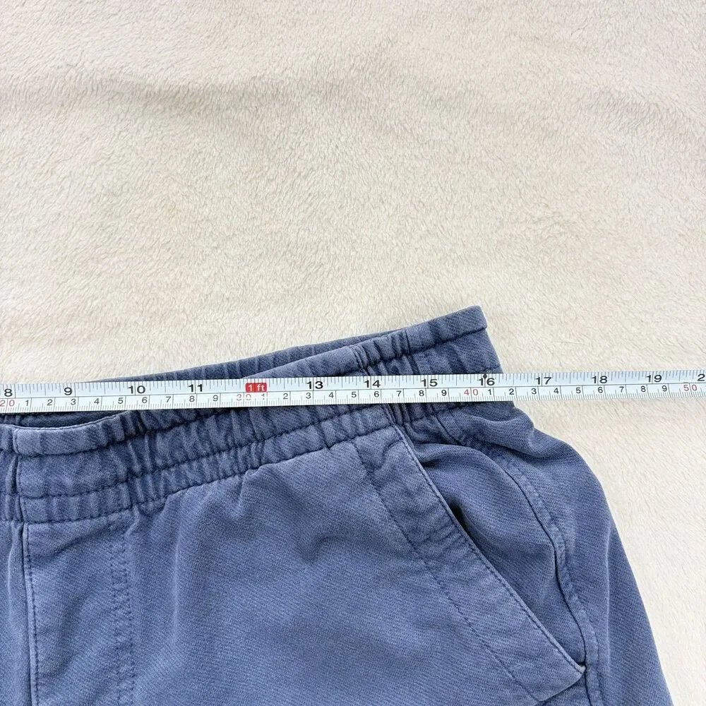 UNIQLO Washed Jersey Easy Ankle Pants Men’s L Blue Elastic Waist Cotton Japan